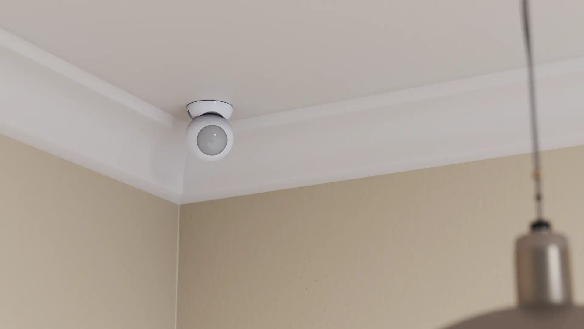 Abode Multi Sensor mounted on the ceiling