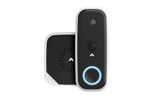 Abode Wireless Video Doorbell WiFi-Connected Video Doorbell With Push-Button
